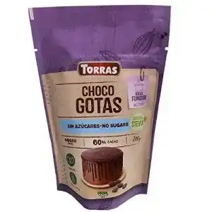 Stevia-Schokolade Torras Stevia Schoko Drops, 200g