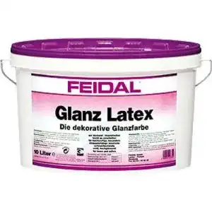 Latexfarbe Latexfarbe für den Innenbereich Feidal Glanz Latex 5 L