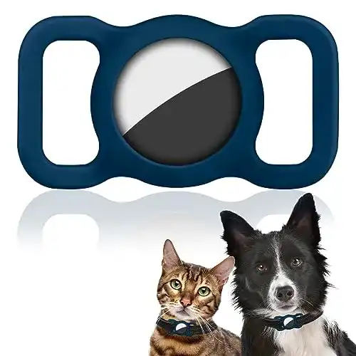 AirTag Hund Ainiv Silikon Schutz Hülle, Silikon Schutzhülle