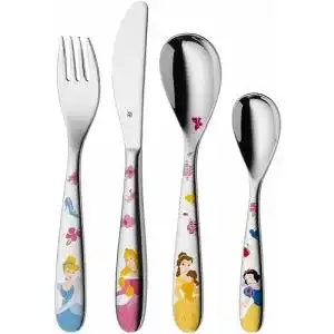Kinderbesteck WMF Disney Princess Set 4-teilig, Edelstahl