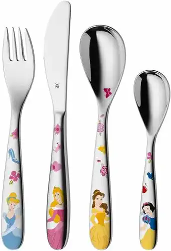 Kinderbesteck WMF Disney Princess Set 4-teilig, Edelstahl