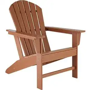 Gartenstuhl (Holz) TecTake 800814 Gartenstuhl Adirondack