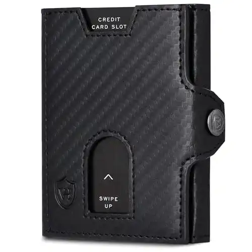 Geldbörse Damen VON HEESEN Slim mit Münzfach & RFID-Schutz