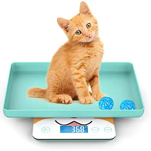 Tierwaage ICARE-PET Digitale Katzenwaage, 15 KG