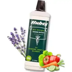 Bio-Dünger flüssig hubey Vinasse Bio Flüssigdünger Veggie Boost