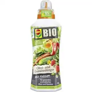 Gemüsedünger Compo BIO Obst- für alle Obst- und Gemüse 1 Liter