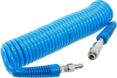 Druckluft-Spiralschlauch BGS 66540 | | 6 m | 10 bar | Polyurethan
