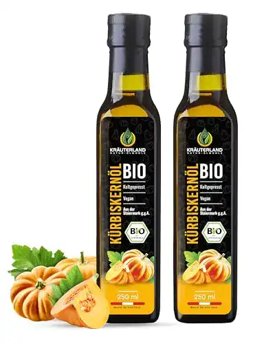 Kürbiskernöl KRÄUTERLAND N A T U R – Ö L M Ü H L E 500ml