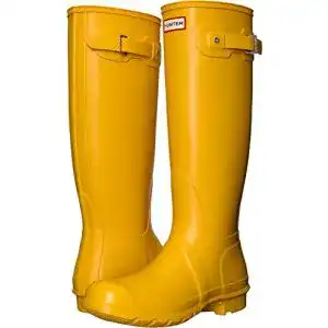Gummistiefel Damen HUNTER WOMENS ORG TALL, Damen Gummistiefel, Gelb