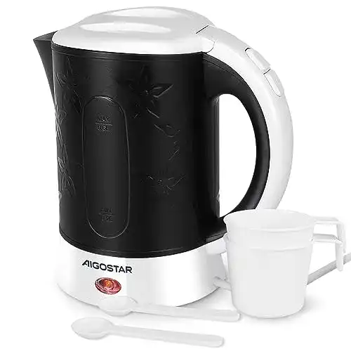 Reisewasserkocher Aigostar Cooltravel, 650W, Kompakt, 0,6 Liter