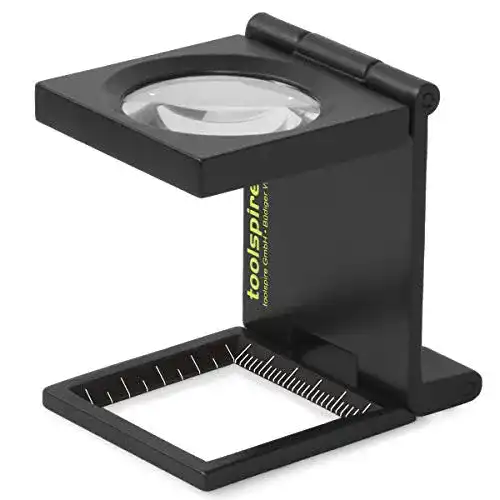 Fadenzähler toolspire Lp-8xf 8-fache Vergrösserung mit Glaslinse