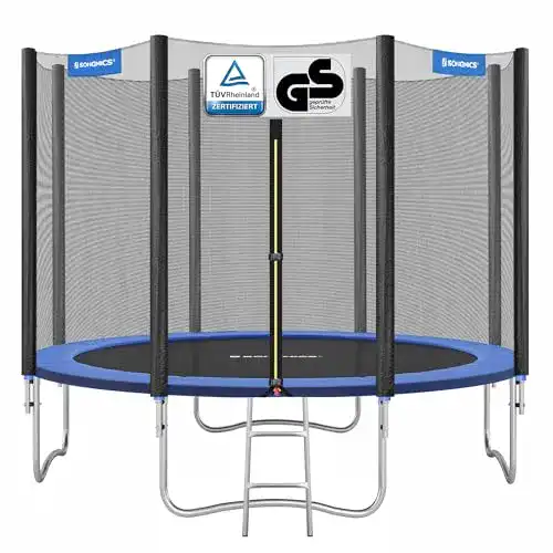 Gartentrampolin SONGMICS Trampolin Ø 305 cm, rund