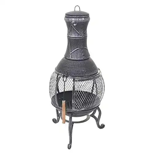 Terrassenofen Mendler HWC-F71, Feuerstelle Terrassenkamin