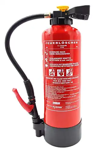 ABF-Feuerlöscher ANDRIS Aufladefeuerlöscher von ® 6L Schaum