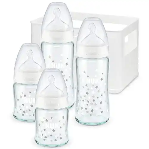 Babyflasche (Glas) NUK First Choice Plus, Starter Set