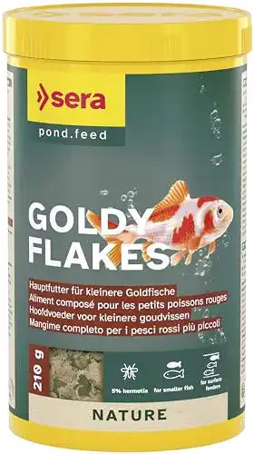 Goldfischfutter sera Goldy Nature 1000 ml für gesundes Wachstum