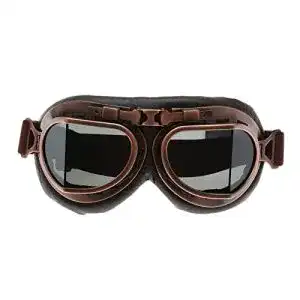 Motorradbrille (retro) MUXSAM Vintage Sonnenbrille Schutzbrille
