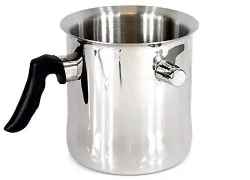 Simmertopf Tragar, Milchtopf 2 Liter vom MEYERHOFF, Edelstahl