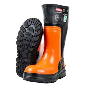 Schnittschutz-Gummistiefel Oregon Yukon Naturkautschuk