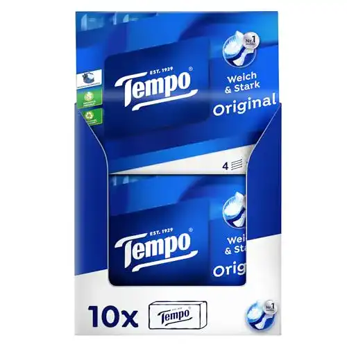 Taschentücher Tempo Original , Mega Pack, 10 Packungen 30 Päck.