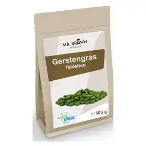 Gerstengras-Tabletten MR. BROWN 500 Gramm