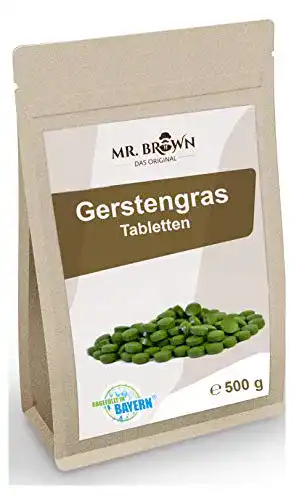 Gerstengras-Tabletten MR. BROWN 500 Gramm