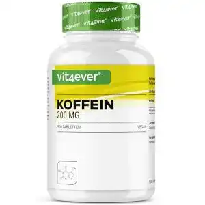 Koffeintabletten Vit4ever Koffein Tabletten mit je 200 mg, 500 Tabl.