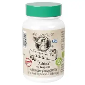 Oregano-Öl-Kapseln Athina ® Oregano Öl Vegan Bio 60 Kapseln