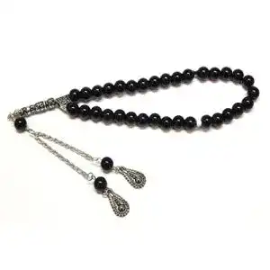 Tesbih Perlin Gebetskette Tasbih Tespih Misbaha Subha 33, 23cm