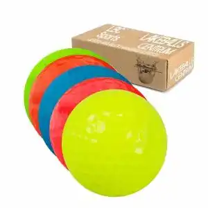 Lakeballs lbc-sports LbcGolf Bunte Fun gemischte Golfbälle 25 Stück