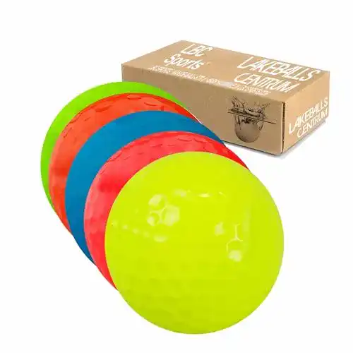 Lakeballs lbc-sports LbcGolf Bunte Fun gemischte Golfbälle 25 Stück