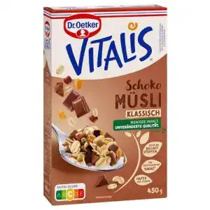 Schoko-Müsli Dr. Oetker Vitalis Schoko Müsli klassisch, 7 x 600g