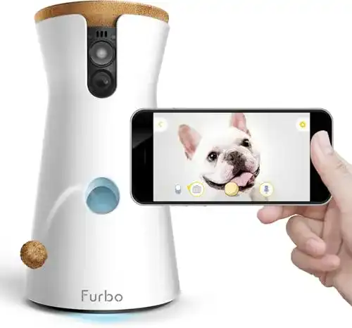Haustier-Kamera Furbo HUNDEKAMERA: Full HD WiFi, Nachtsicht