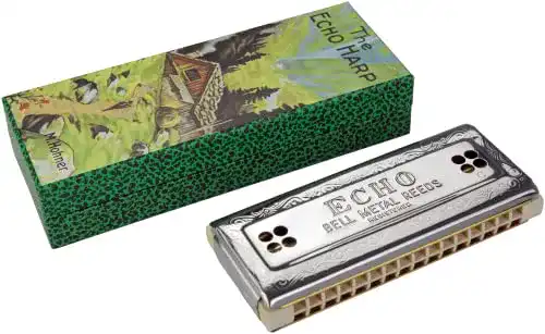 Hohner-Mundharmonika Hohner Mundharmonika, Echo Harp Wender 2×32, C/G