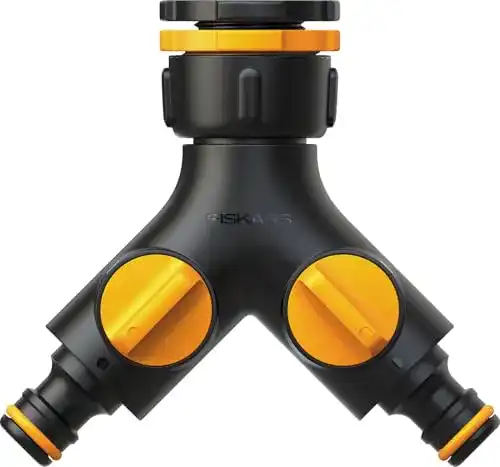 2-Wege-Verteiler Fiskars 2-Wege-Ventil Multi, mit On/Off-Ventil