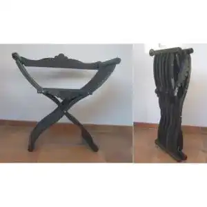 Scherenstuhl Decowa, Mooreiche Replik, Mittelalter, LARP