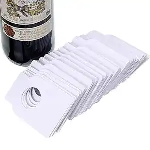 Flaschenanhänger Srup 100 Stück Flaschen Anhänger Etiketten