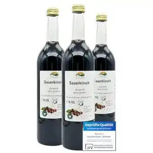 Sauerkirschsaft Bleichhof – 100% Direktsaft OHNE Zuckerzusatz