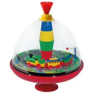 Brummkreisel Lena tin toys 52120 Spezialkreisel Eisenbahn mit Chip
