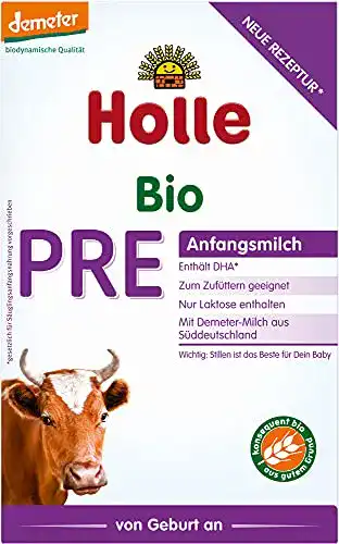 Holle-Babynahrung Holle Bio Pre-Anfangsmilch, 6 x 400 g
