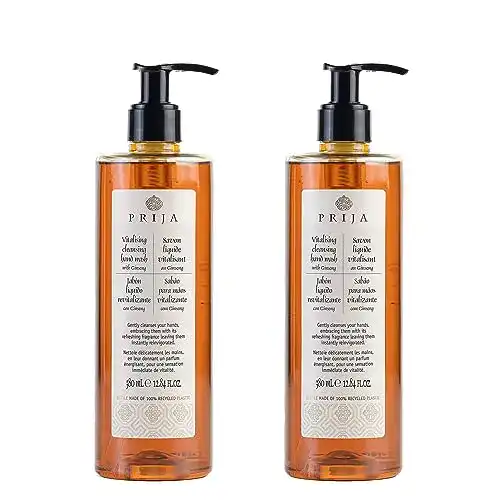 Seife Prija Flüssig mit Ginseng 2x 380ml Flakon Soap Wellness