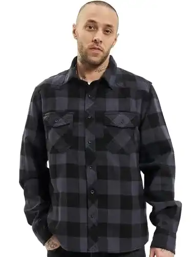 Flanellhemd Brandit Check Shirt Herren Baumwoll Hemd XL
