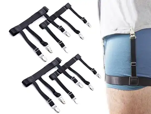 Hemdhalter STAY GENT 2 Paar(4 Stück) Shirt Stays Herren