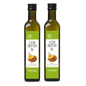 Leindotteröl bioKontor BIO 2x 500ml, nativ u. kaltgepresst