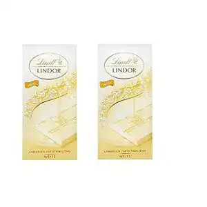 Weiße Schokolade Lindt LINDOR Tafel, Weiss, Promotion, 100 g