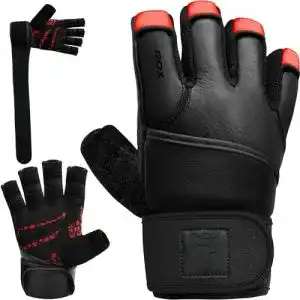 Fitness-Handschuhe Herren RDX Fitness Handschuhe Maya Hide