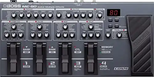Multieffektgerät Gitarre BOSS ME-80 Multieffekt-Pedal