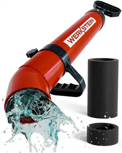 Pressluft-Rohrreiniger WERKSTEIN Rohrreinigungspumpe
