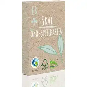 Skat TS Spielkarten Öko Leinenprägung, französisches Bild