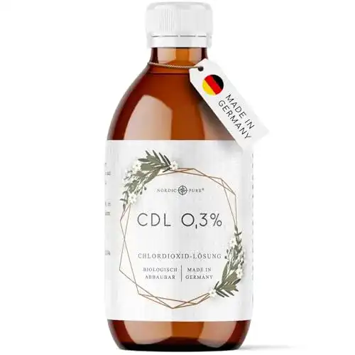 Chlordioxid Nordic Pure CDL, 500ml Lösung 0,3 %